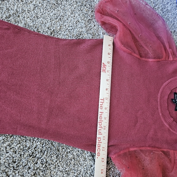 NWT Haute Monde Form Fitting Ribbed Cocktail Dress. Rose Barbiecore Sz S/M/L - Picture 10 of 15